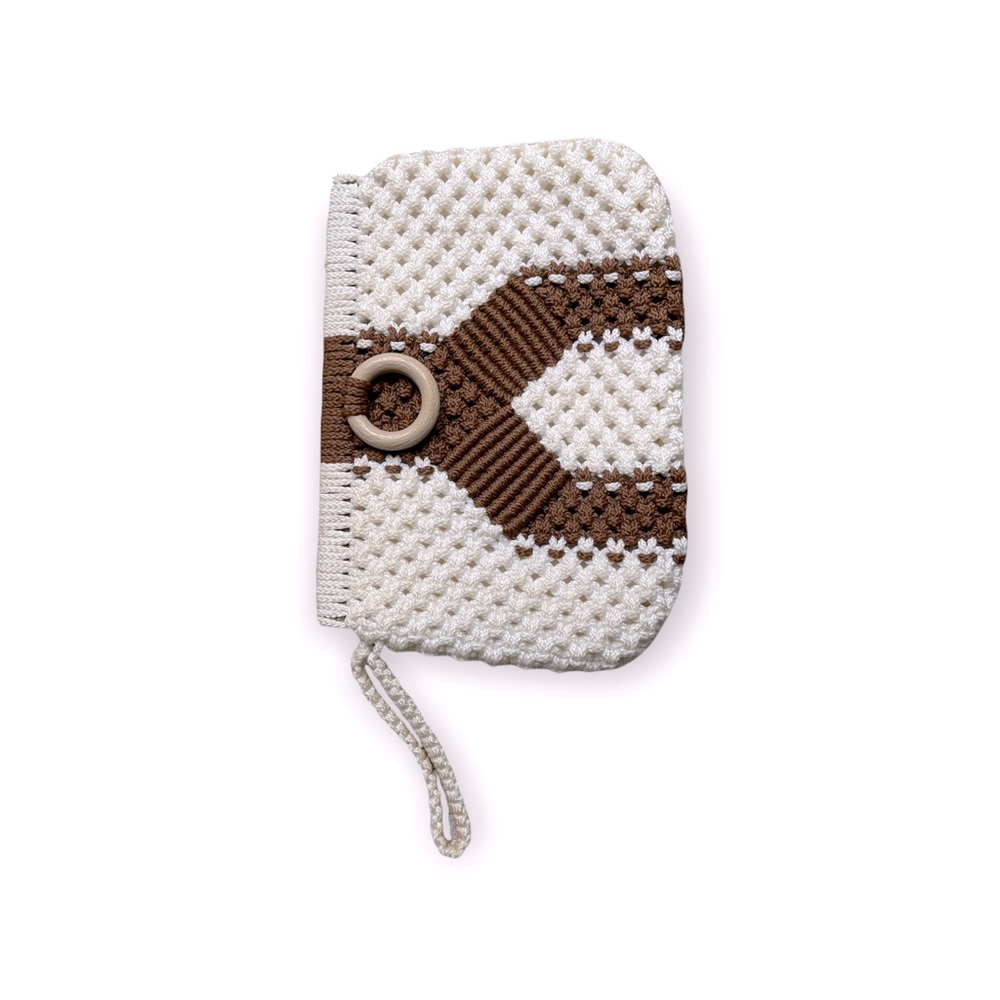 Vintage Macrame Clutch